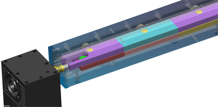 Accurpress Accurcrown crowning system cross section