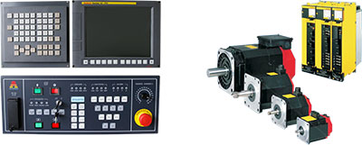 FANUC controls and 0i-PD LCD mounted controller